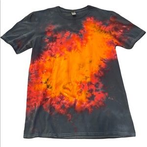 Tie Dye Shirt - flame galaxy